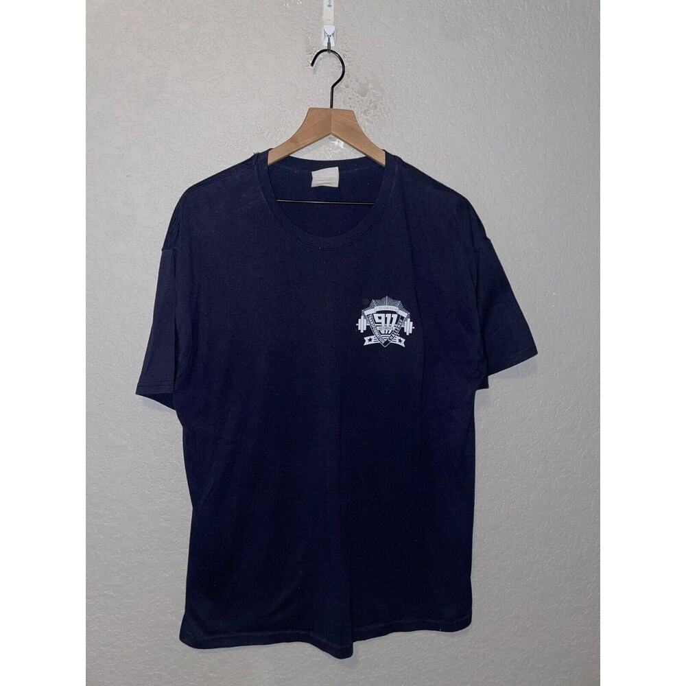 Vintage Colorado Police Shirt 911 Ultimate Challenge Blue Tee Cop Police 90s L